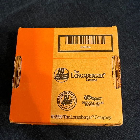 1999 LONGABERGER Candy Corn Crock - Picture 9 of 13